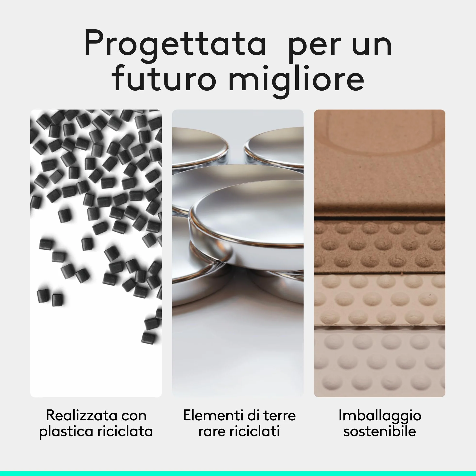 Logitech Keys-To-Go 2 e Mobi Fold, tastiera sottile con coperchio e mouse pieghevole, leggeri, portatili, Bluetooth, per PC Windows, Mac, Android, Chromebook, iPad, ITA QWERTY - Grafite