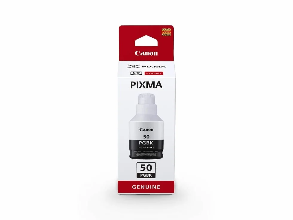 Canon GI-50 PGBK Serbatoio Inchiostro, Nero pigmentato (Confezione da 2)