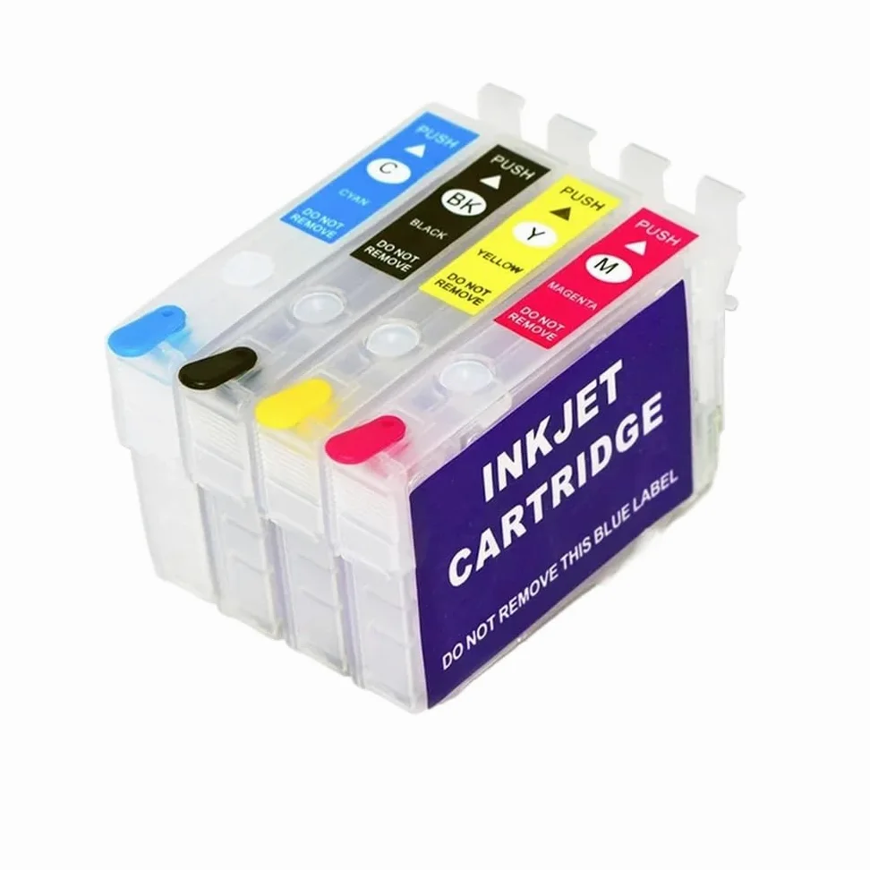 Cartuccia d'inchiostro ricaricabile compatibile con stampanti Stylus S22 SX125 SX130 SX230 SX235W SX420W SX440W SX430W SX425W SX435W SX438 SX445W BX305F