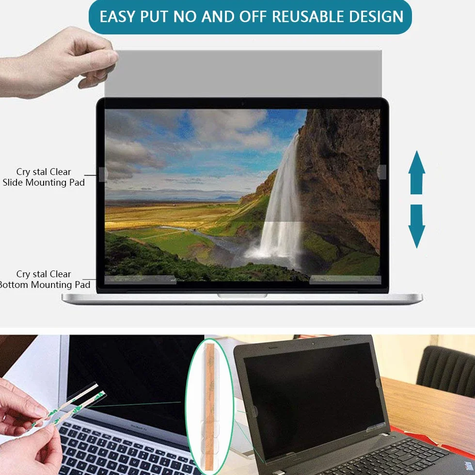 FiiMoo Privacy Filtro Schermo per 11.6 Pollici, Privacy Protezione dello Schermo per la di Laptop & Monitor, per schermi Laptop Widescreen - 11.6" 16:9