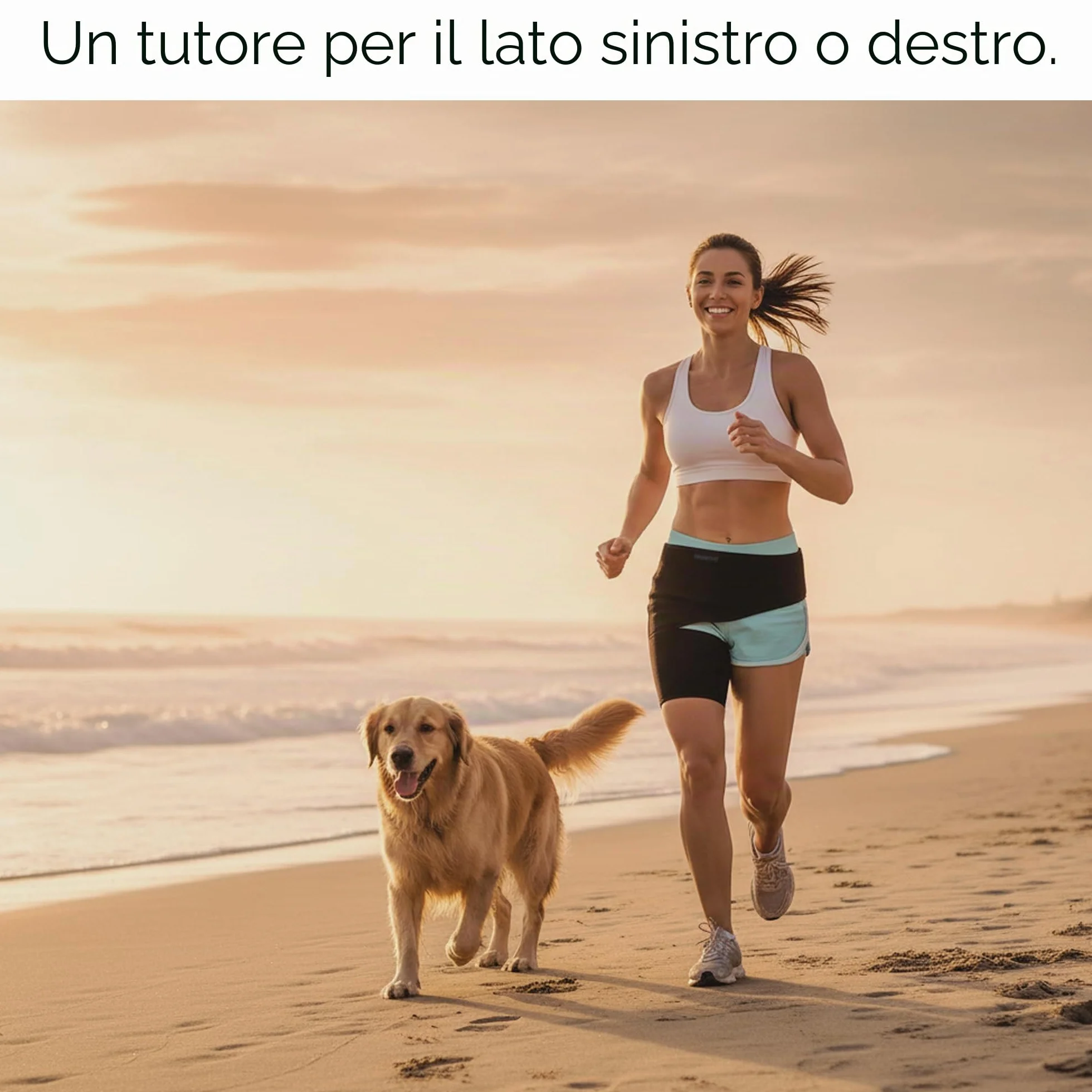 Tutore per Sciatica Sostegno Inguine Compressione Wrap