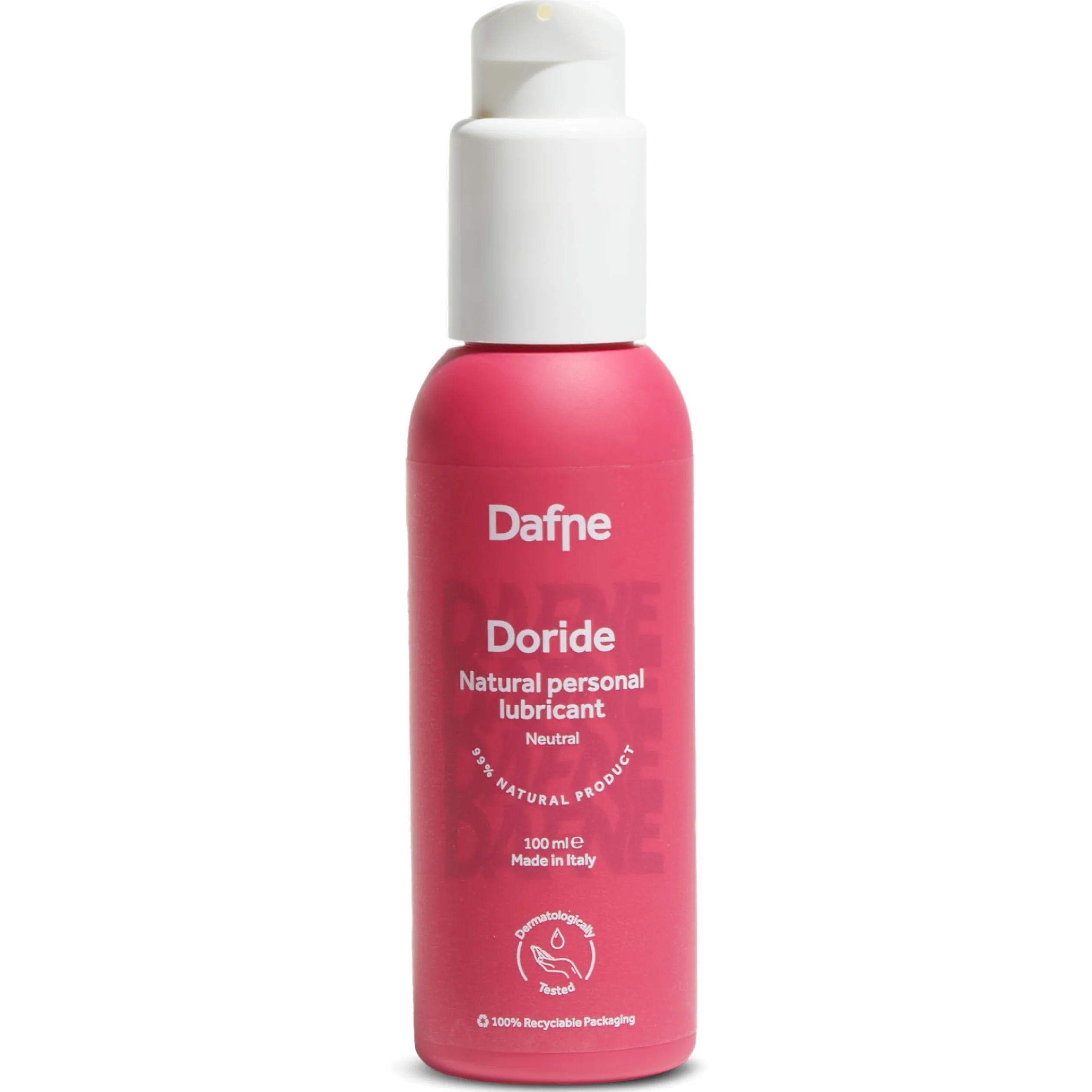 Dafne Lubrificante a Base d'Acqua - Vaniglia - 100 ml - Approvato dalla Ginecologa - Adatto ai Siliconi