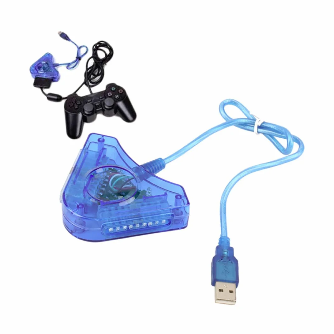 Adattatore controller USB per controller PSX e PS2, convertitore adattatore USB da a doppia porta a PC, PS2