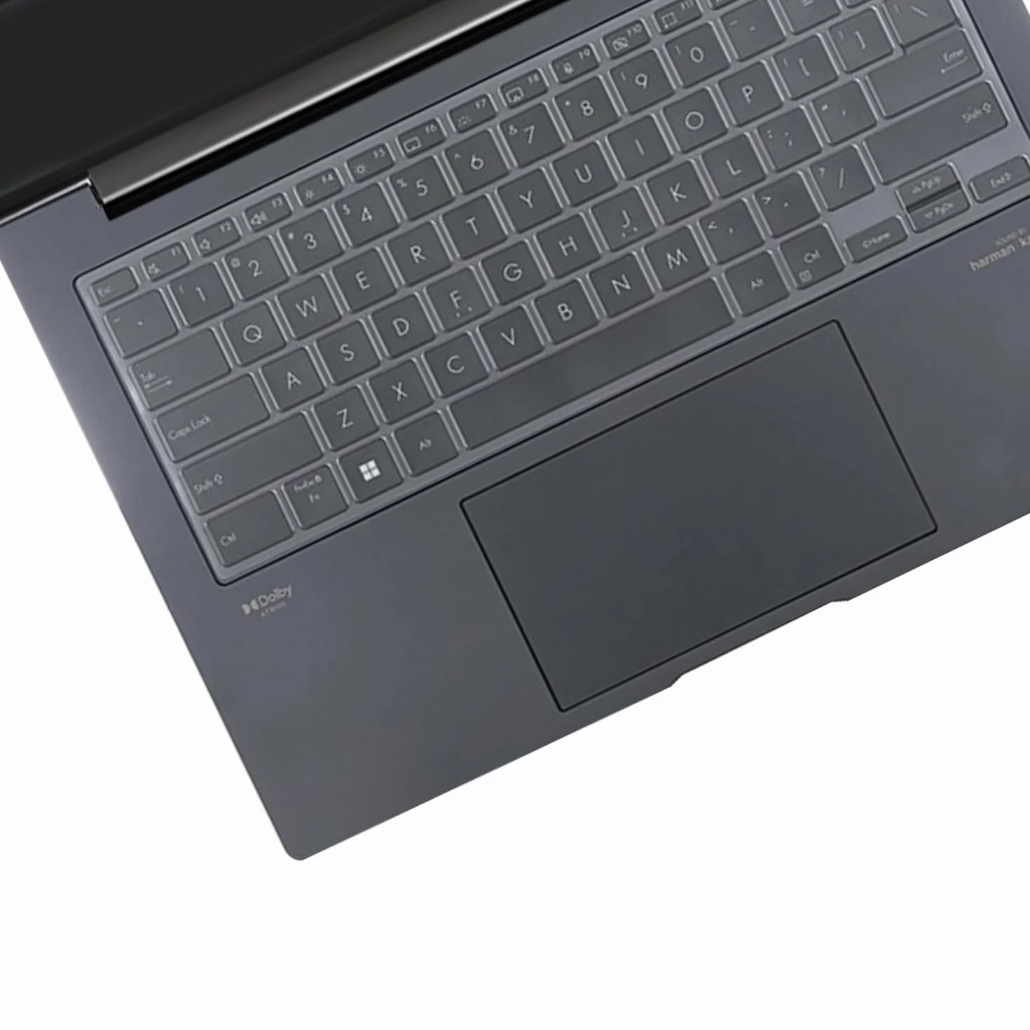 Copertura ultra sottile per tastiera ASUS ZenBook Flip 14 UP3404, ZenBook 14X UX3404, ZenBook Pro UX6404 14 pollici Laptop, layout USA TPU Protector Skin