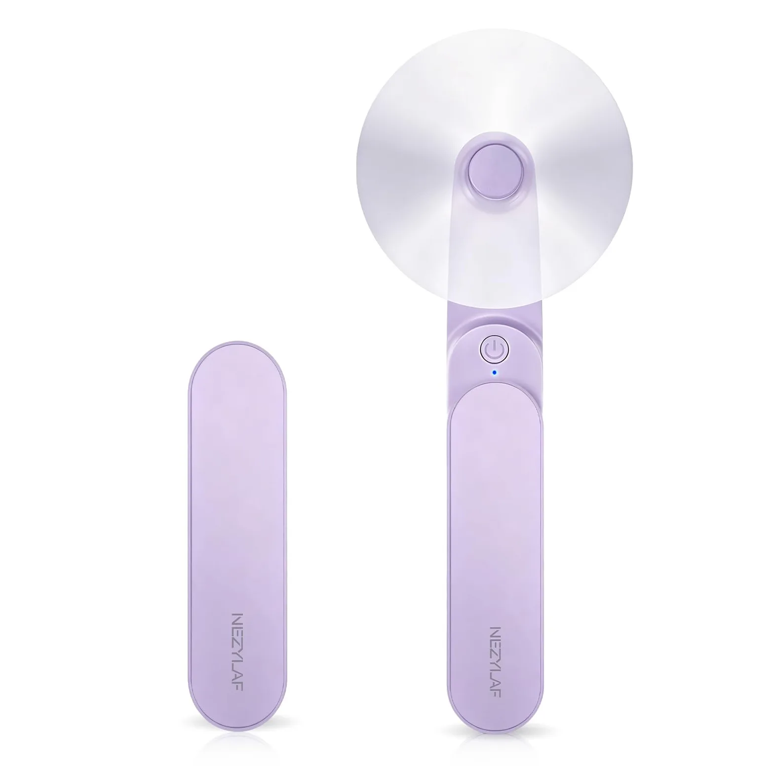 Mini ventilatore portatile, ventilatore da viaggio ricaricabile a 3 velocità [9-15 ore di lavoro], piccolo ventilatore portatile USB tascabile, ventilatore personale con power bank per donne,