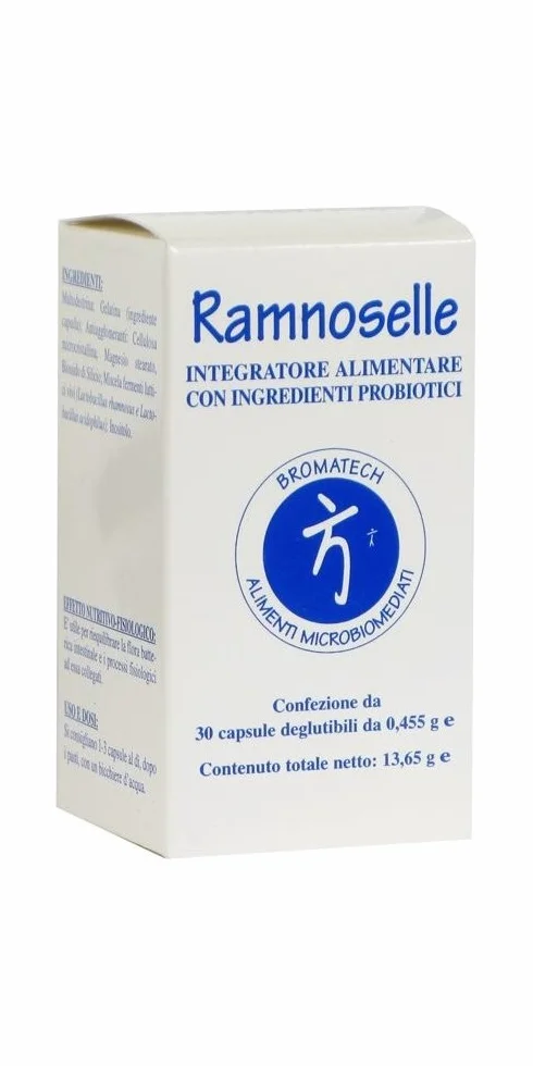 Integratore alimentare probiotici ramnoselle 30 capsule