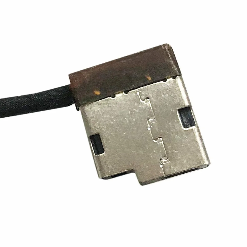 ZAHARA Connettore Alimentazione Carica DC Power Jack per HP 17G 15CW 15CS 15CW 15CU 15DW 15CC 15CD 14Q 14DS 799750S23 99750Y23 810327006 L51995001 DC Jack/Power Jack（26.3CM）