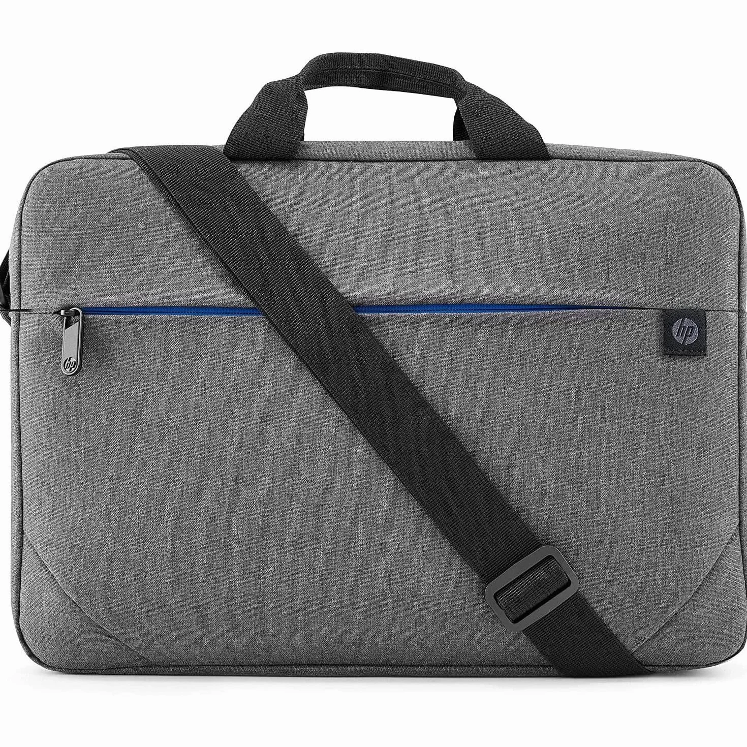 HP Prelude, Borsa a tracolla per Notebook fino a 15,6” e Tablet, con Tasche e Divisori Interni Imbottiti, Dotata di Cover Impermeabile, Realizzata con Materiale Riciclato, Grigia