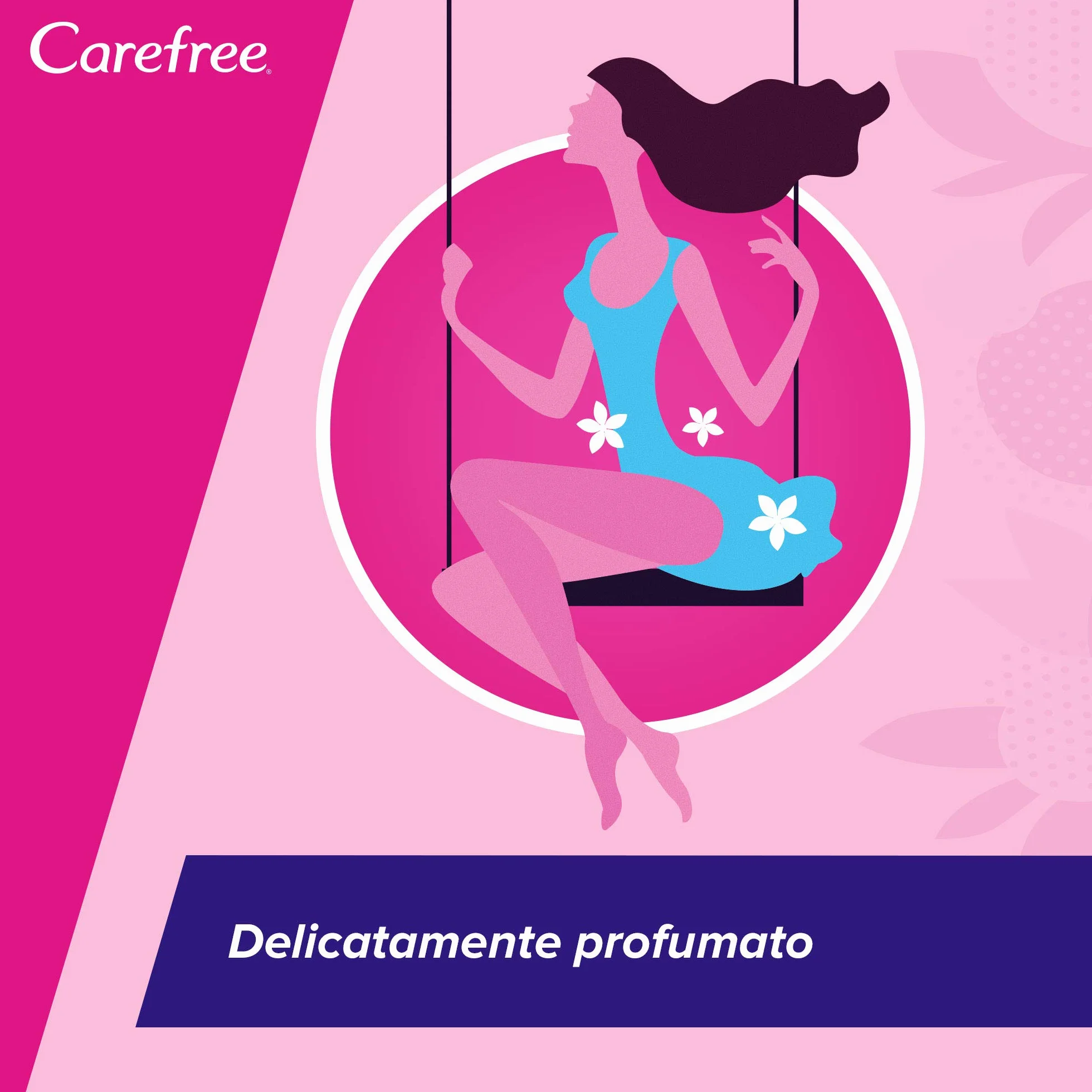 Carefree Salvaslip Plus Large Fragranza Delicata 48 salvaslip donna extra ampio controllo odori super assorbenti
