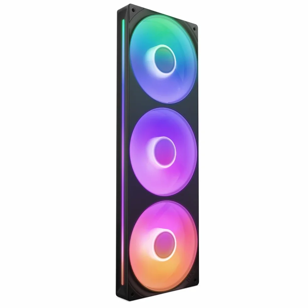 NZXT F360 RGB Core 360mm Single Frame 3x120mm RGB Ventole Nero