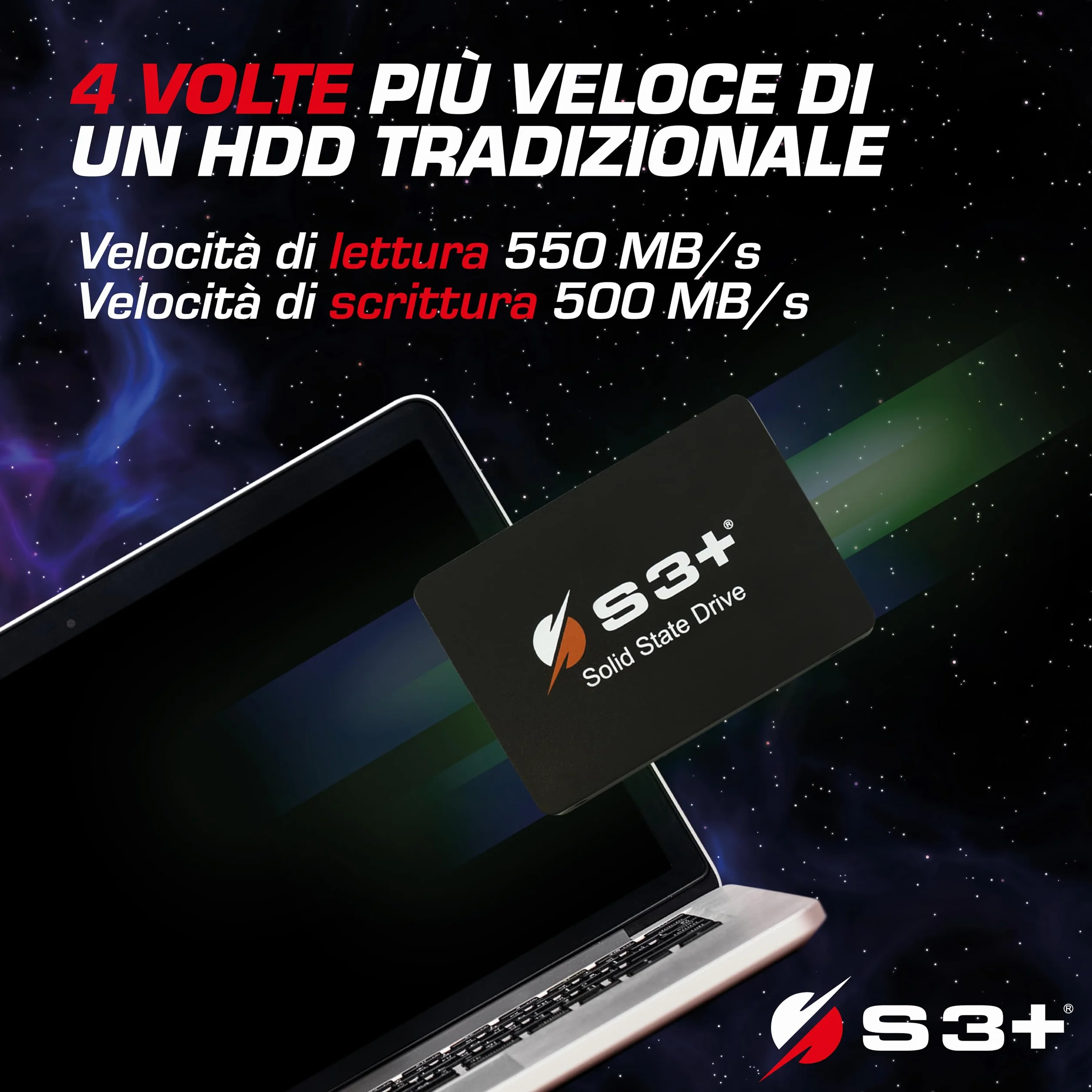 S3+ SSD SATA 3.0 240GB - Retail