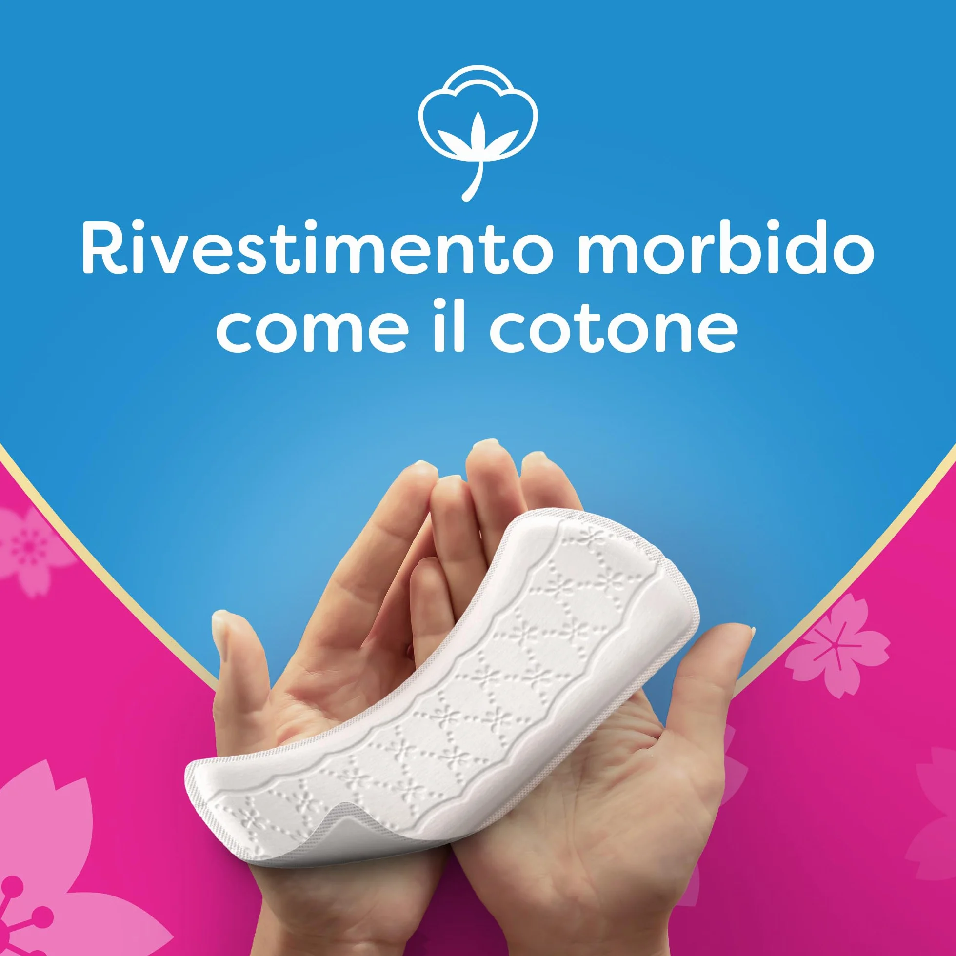 Carefree Salvaslip Cotton Feel Senza Profumo 40 sztuk, Proteggi slip traspiranti dermatologicamente testati