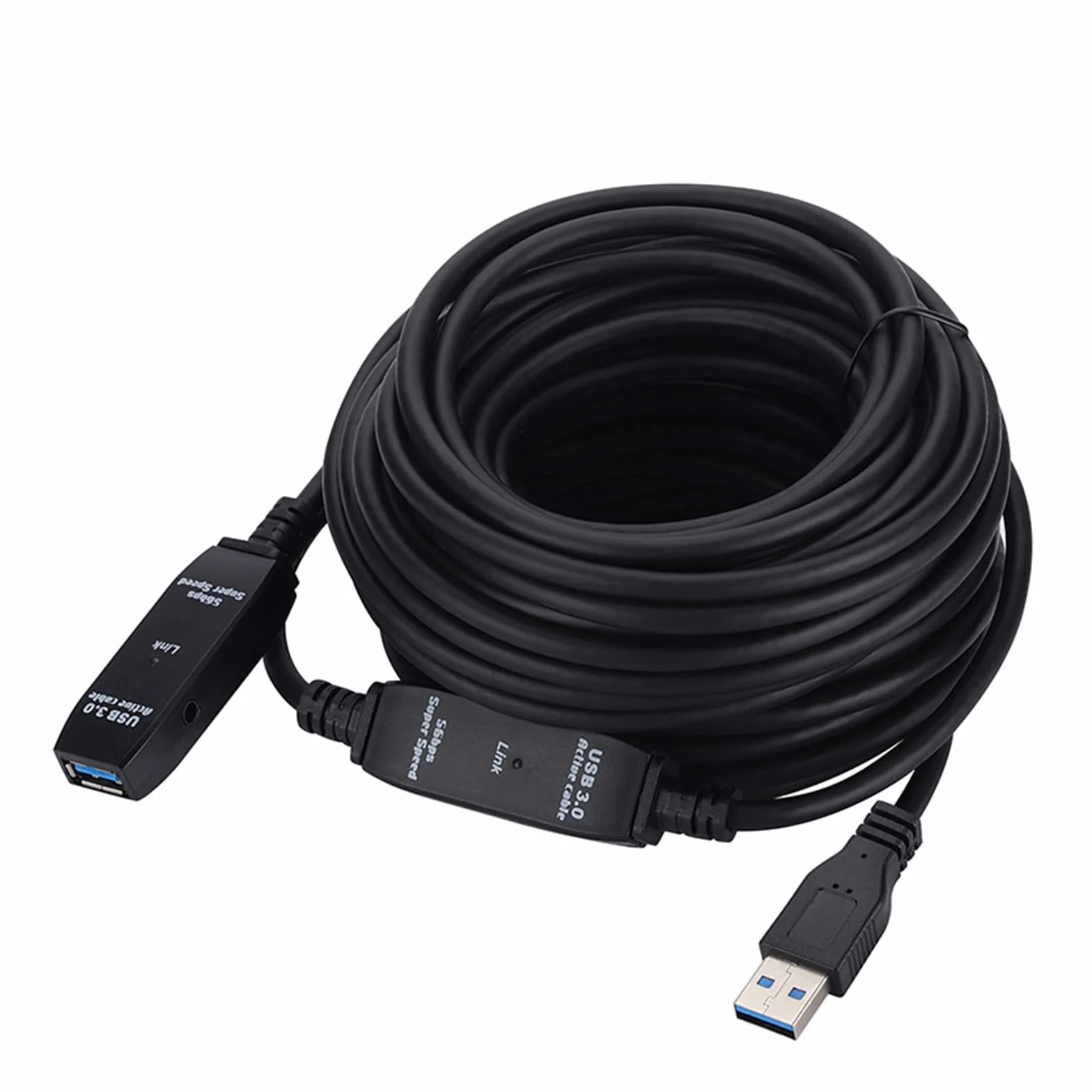 Ad alta velocità USB3.0 Ripetitori Cavo Metallo Core USB3.0 Maschio a Femmina Cavo di Estensione Per Stampante Scanner Computer