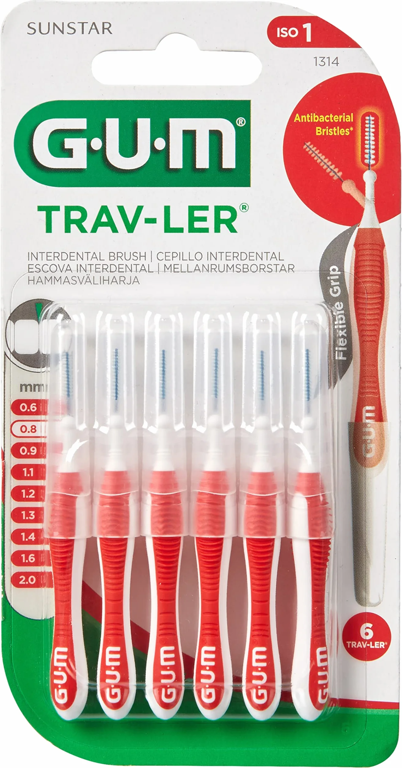 GUM TRAV-LER 1314 Scovolino interdentale