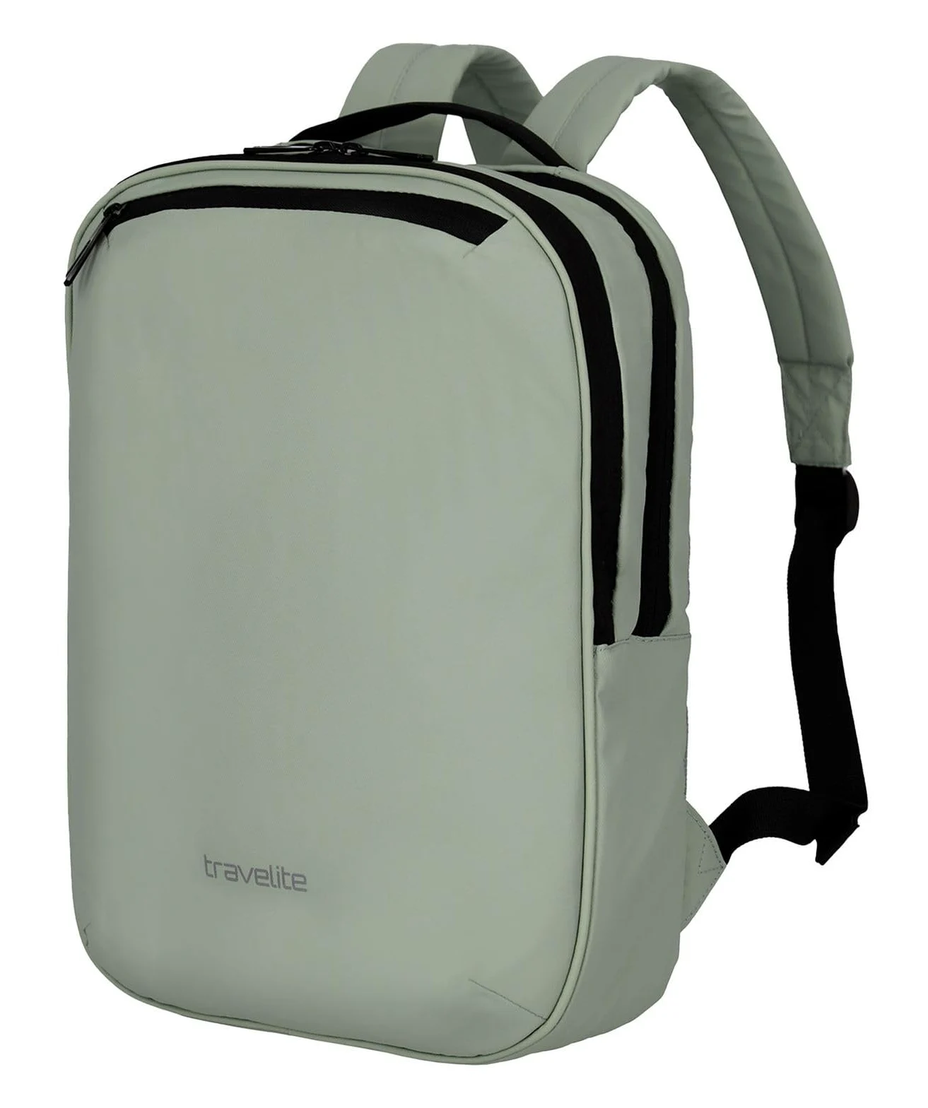 travelite zaino per il bagaglio a mano, scomparto per laptop da 13 pollici, zaino idrorepellente con funzione di aggancio, 40 cm, 12 litri, 400 grammi
