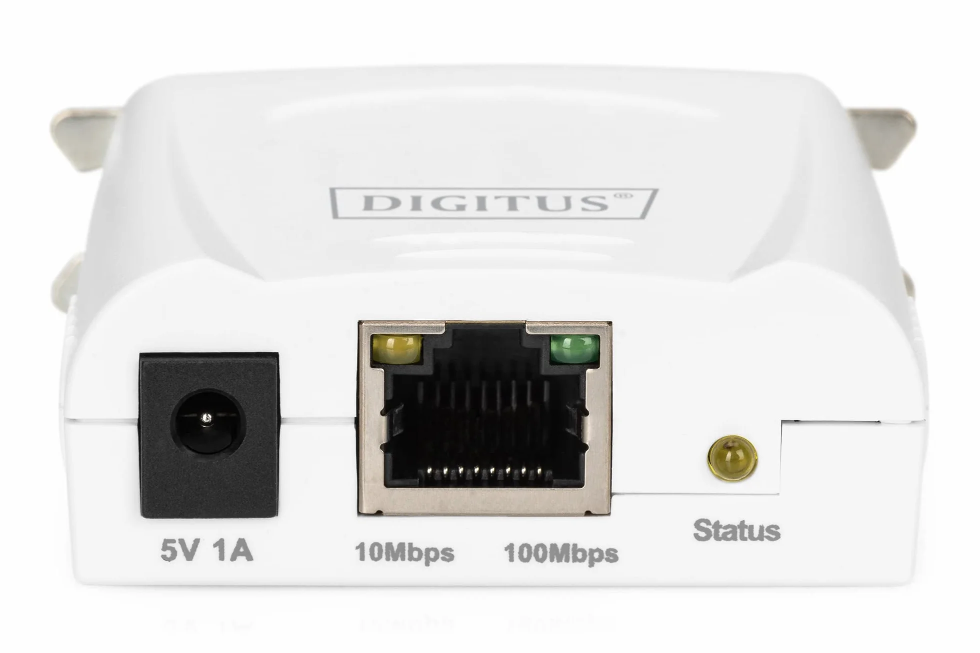 Digitus DN13001 Print Server di Rete con Una Porta Rj45 10/100 Mbps per Stampanti Centronics Parallele 36 Poli
