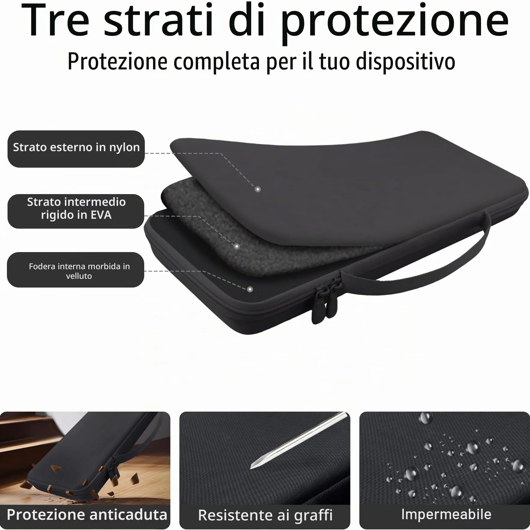 Logitech G G515 LIGHTSPEED TKL Custodia rigida tastiera gaming Case Only