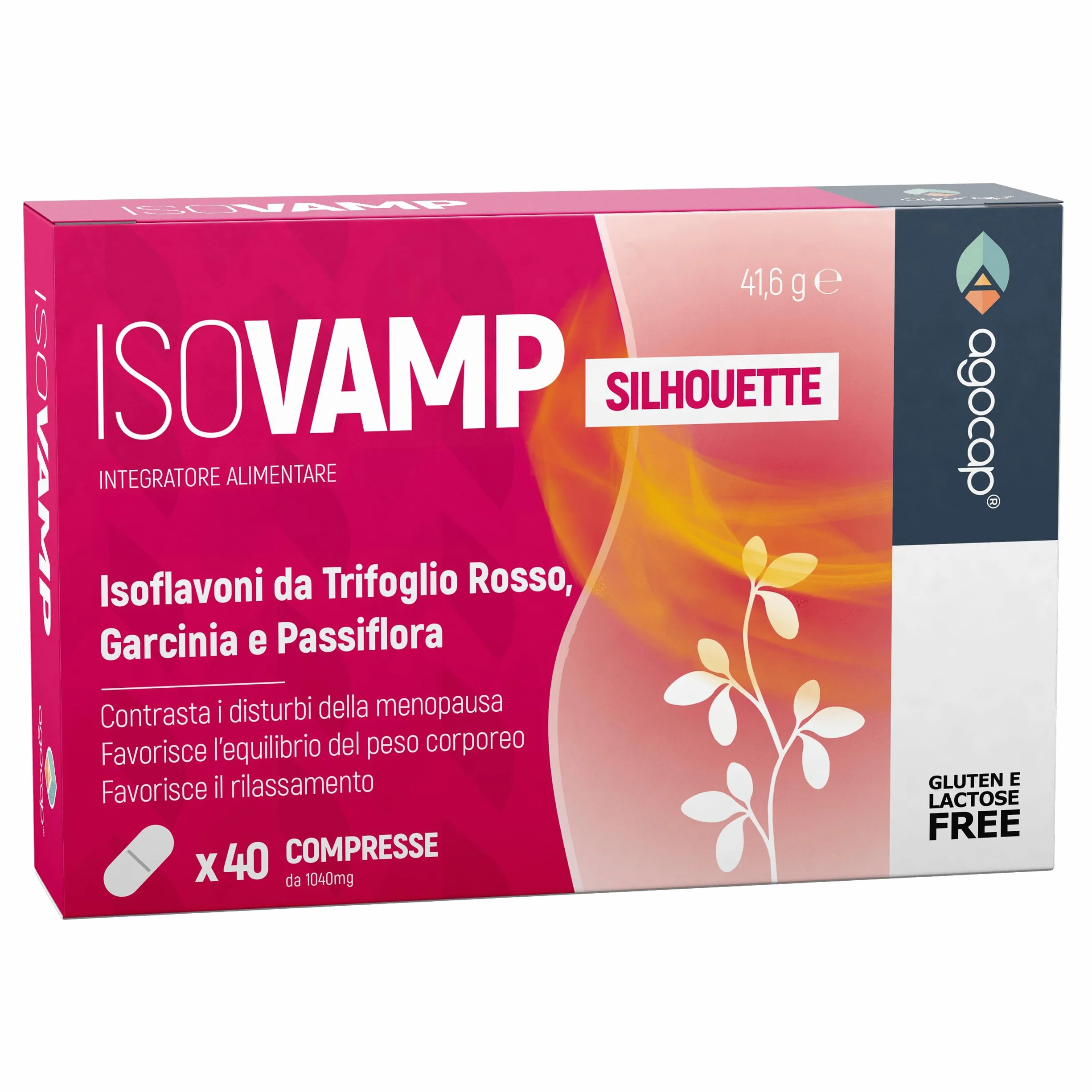 Agocap Isovamp integratore menopausa Trifoglio Rosso Cimicifuga vampate calore sbalzi umore