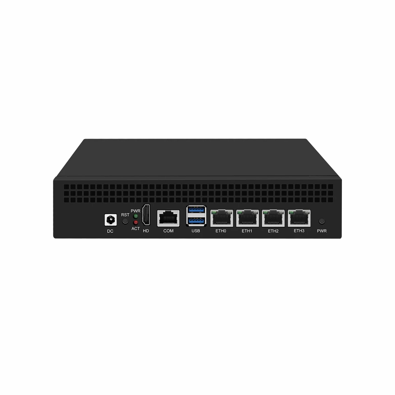 9 Inches Desktop Firewall Hardware Appliance, PFSense, OPNsense, VPN, Router PC, N150, RJ64, 4 x 1GbE LAN POE ETH0-3, Console, HDMI, TPM2.0, 32G RAM, 256G SSD