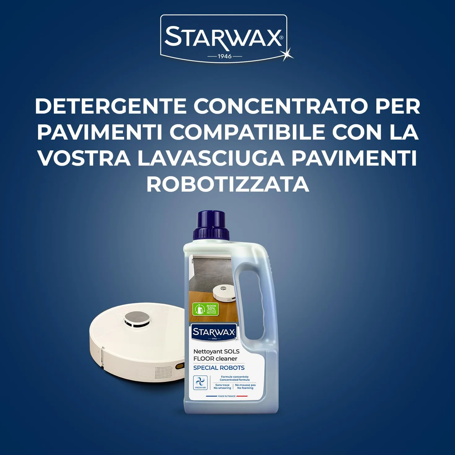 STARWAX Detergente multi-pavimenti Robot 1 l