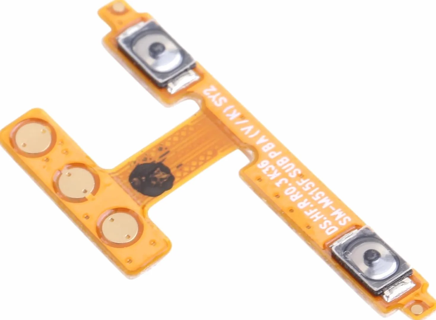 Ricambio Compatibile con SAMSUNG GALAXY A13 4G SM-A135F / A13 5G SM-A136U /SM-A136B flat flex circuito SWITCH PULSANTI CONTROLLO VOLUME KEY + - controllo tasti