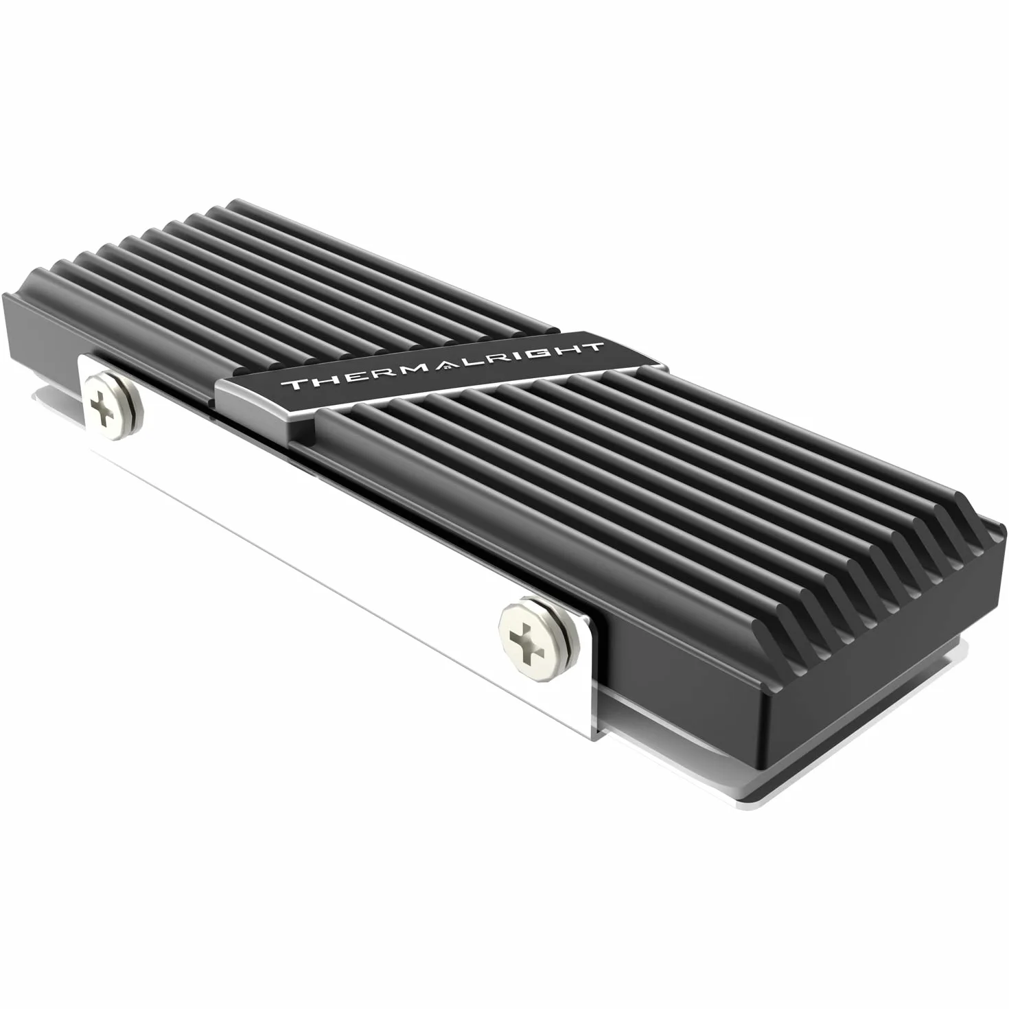 Thermalright TR-M.2 2280 TIPO A B 2280 Dissipatore di calore per SSD M.2 2280 Aluminio 2 conduttività termiche, scrivania ad alte prestazioni Radiatore Nero