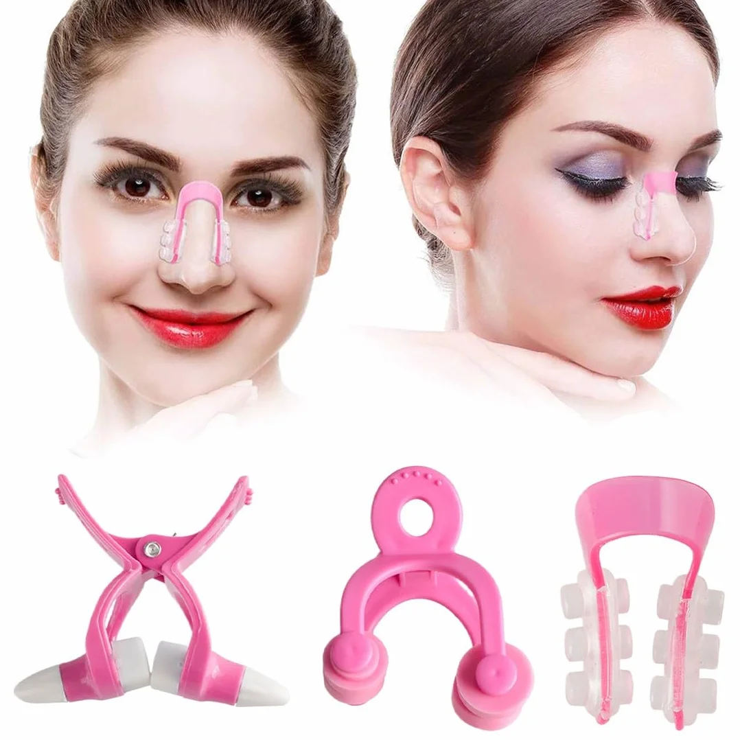 Strumenti Per Il Sollevamento Del Naso 3PCS Nose Up Invisible Nose Shaper Clip