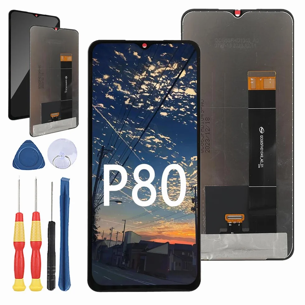 Nuovo Schermo di Ricambio Per Cubot P80 Display LCD Riparazione Dello Schermo e Sostituzione Strumento Accessori