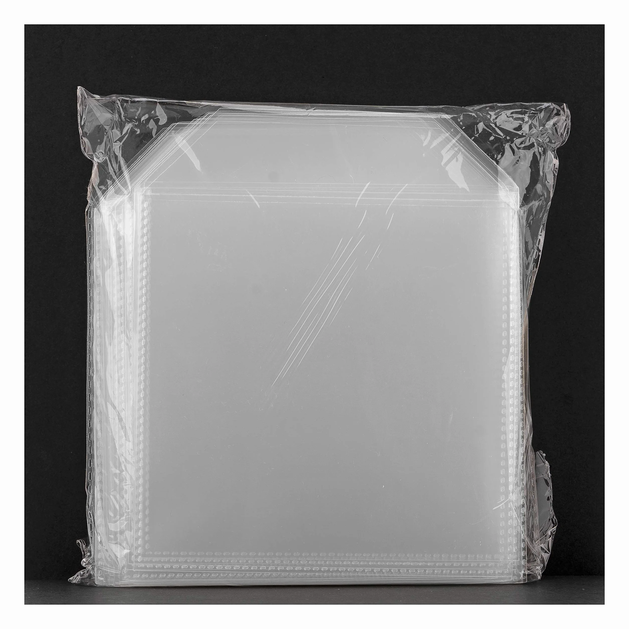 Dragon Trading®, 100 buste trasparenti in plastica per CD, DVD. Custodie trasparenti da 100 micron, confezione da 100