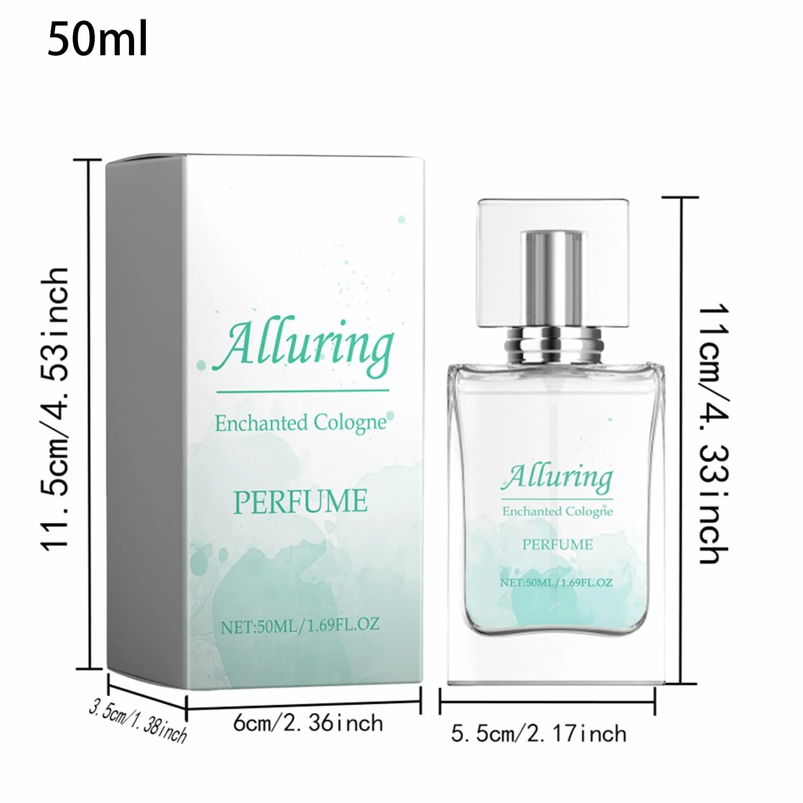 Feromone per uomo Profumo lunga durata spray 50 ml infuso con feromoni