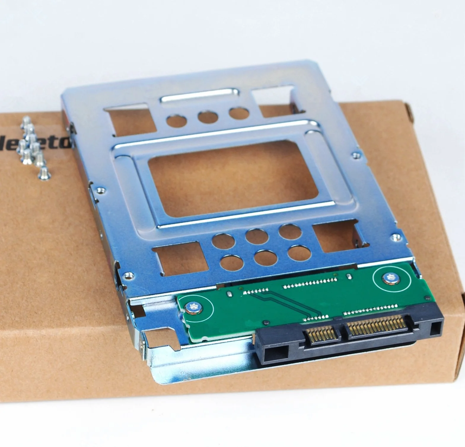 2,5" SSD a 3,5 Pollici Hot-Swap SATA/SSD Adapter Disco Rigido HDD Adattatore di Montaggio Staffa Tray Caddy Convertitore 654540-001 con 8 Viti