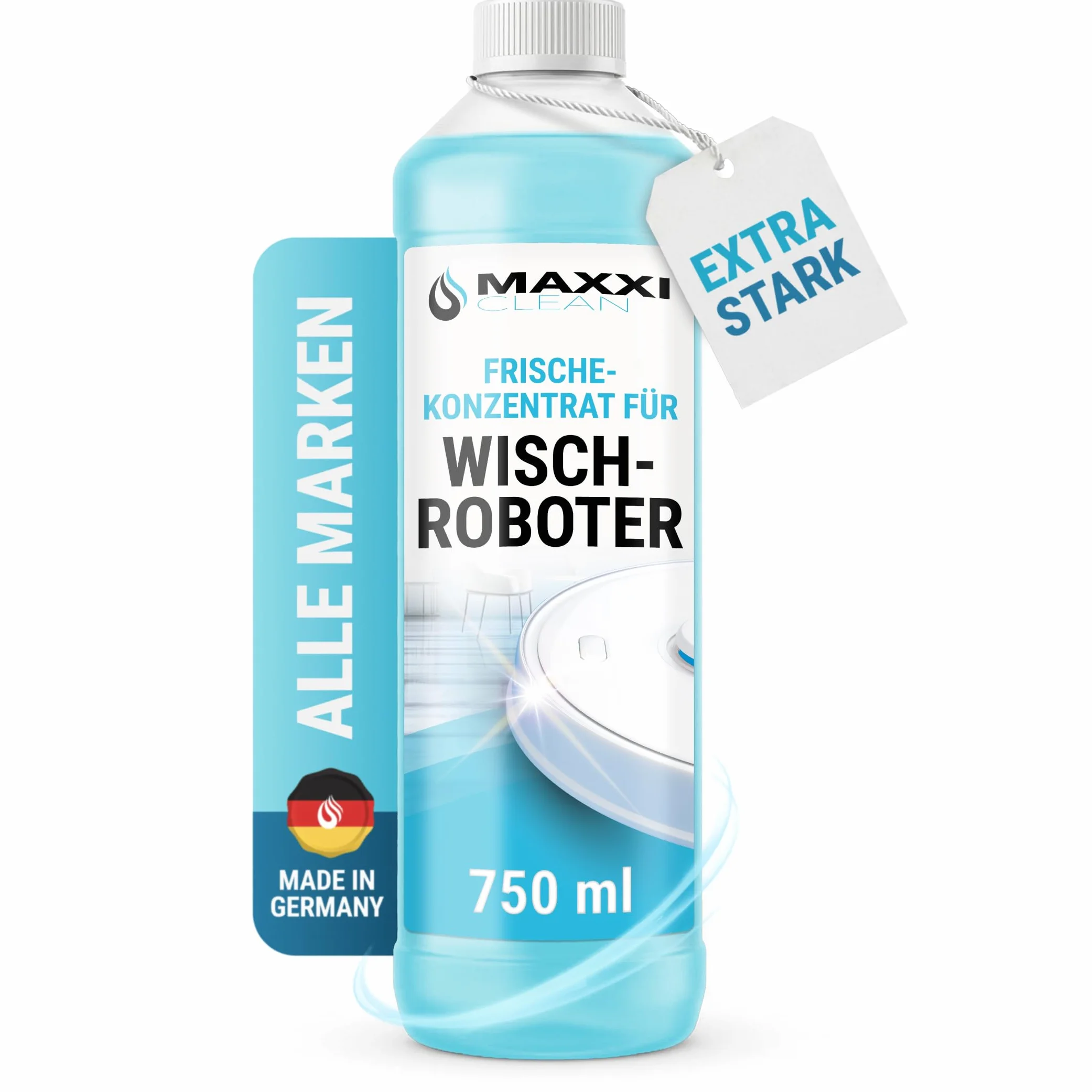 Maxxi Clean Detergente 750 ml per robot di pulizia - detergente pavimenti concentrato