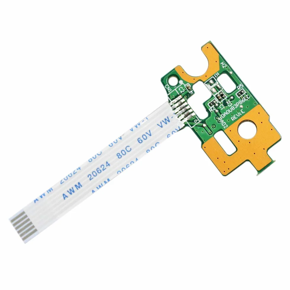 Zahara Pulsante di alimentazione DA0U83PB6E0 per HP Pavilion 15-N 14-N 15-F 14-n056sa 15-n097sa 15-n032sa 15-n096sa 15-n278sa 15-n283sg 15-n270sa 15-n271ea 776780-. 001