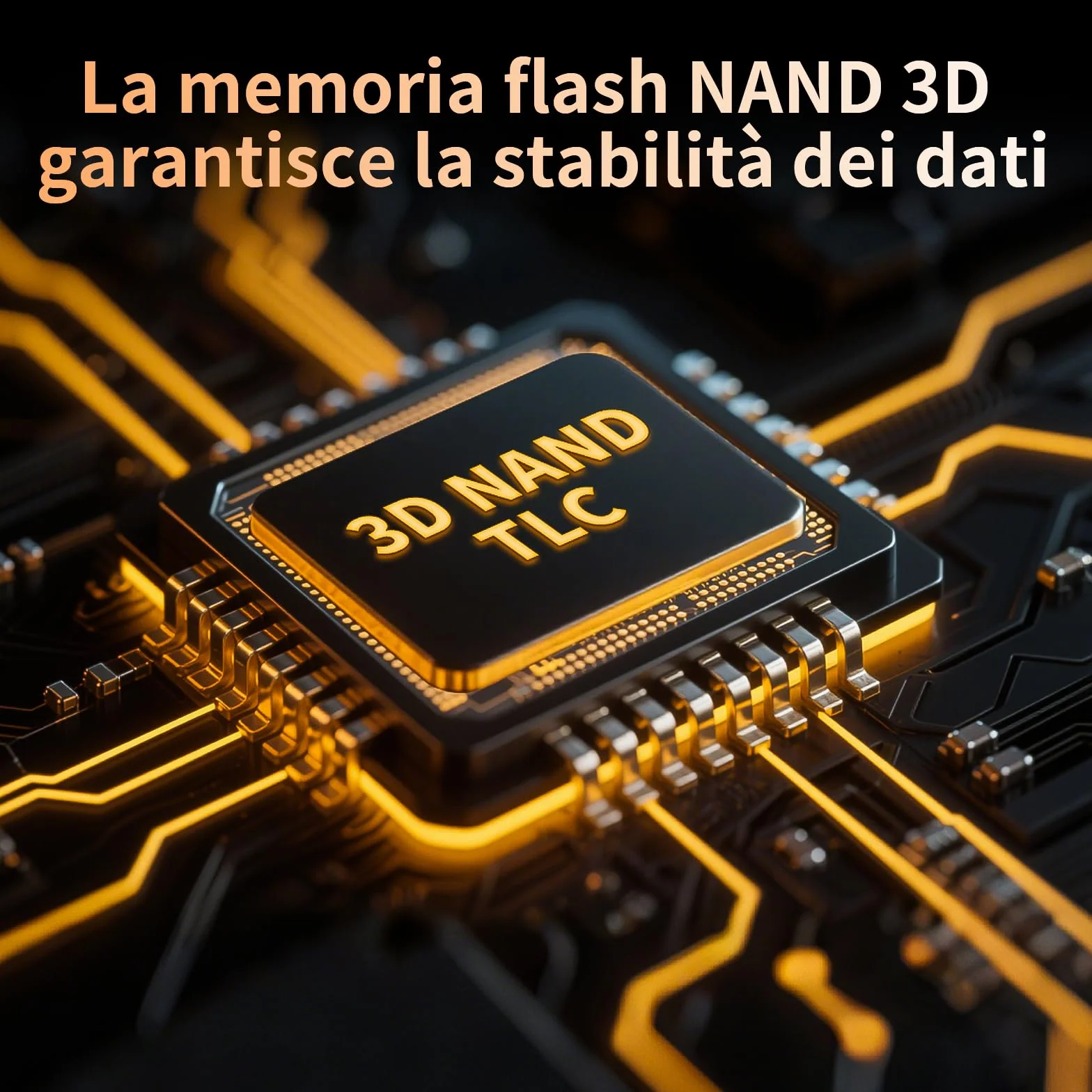 Ediloca ES106 128GB SSD SATA III 2.5" 3D NAND TLC Disco Rigido Interno, Fino a 500MB/s Lettura, Aggiorna Memoria PC o Laptop e Archiviazione (Nero)