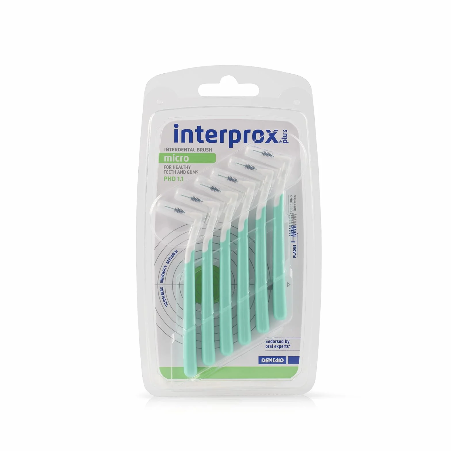 Interprox 0,56 mm verde micro Plus spazzola Interproximal Confezione da 6
