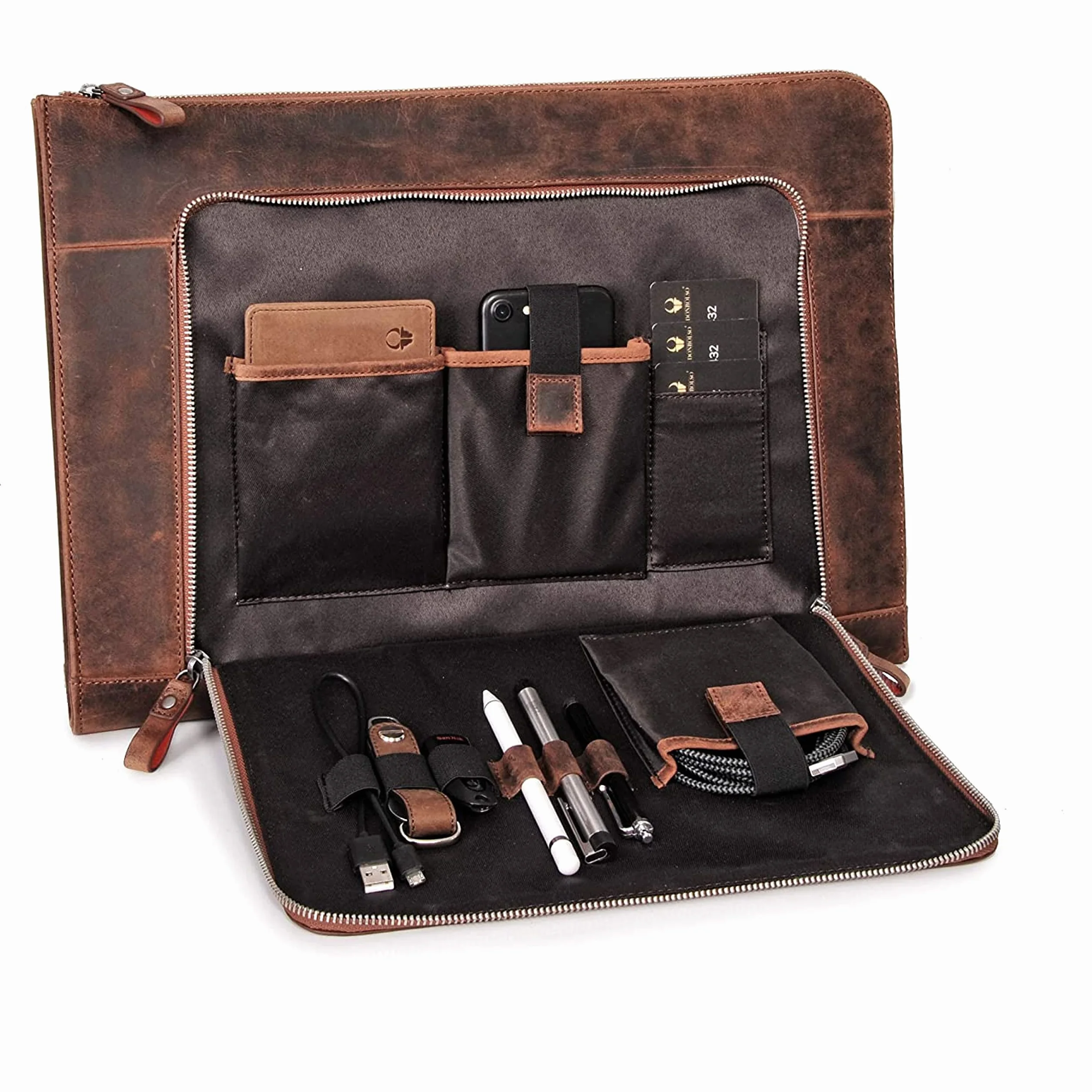 DONBOLSO London Leather Notebook Sleeve