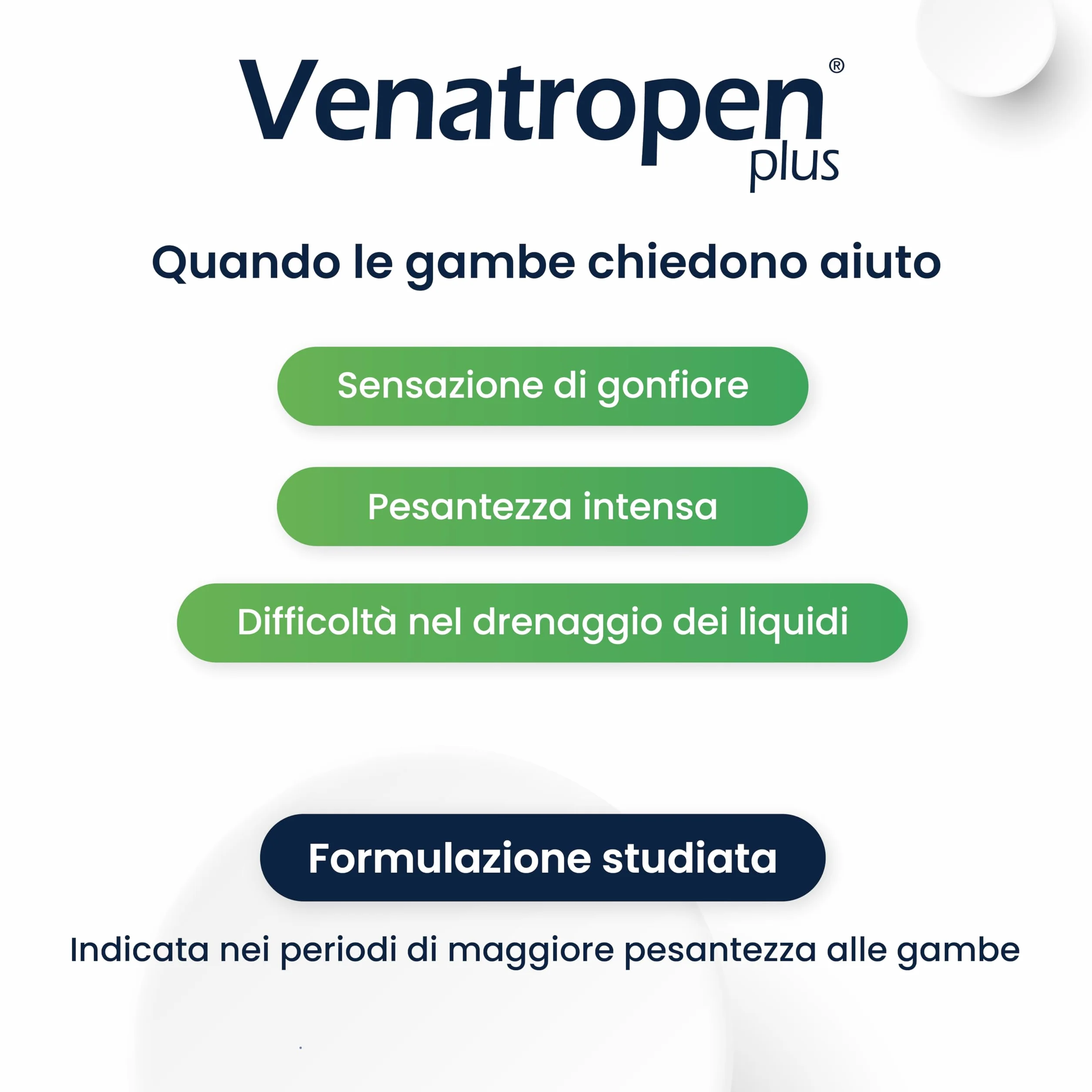 Aurora biofarma Venatropen Plus Integratore Circolazione Diosmina Estratti Vegetali 24 Capsule