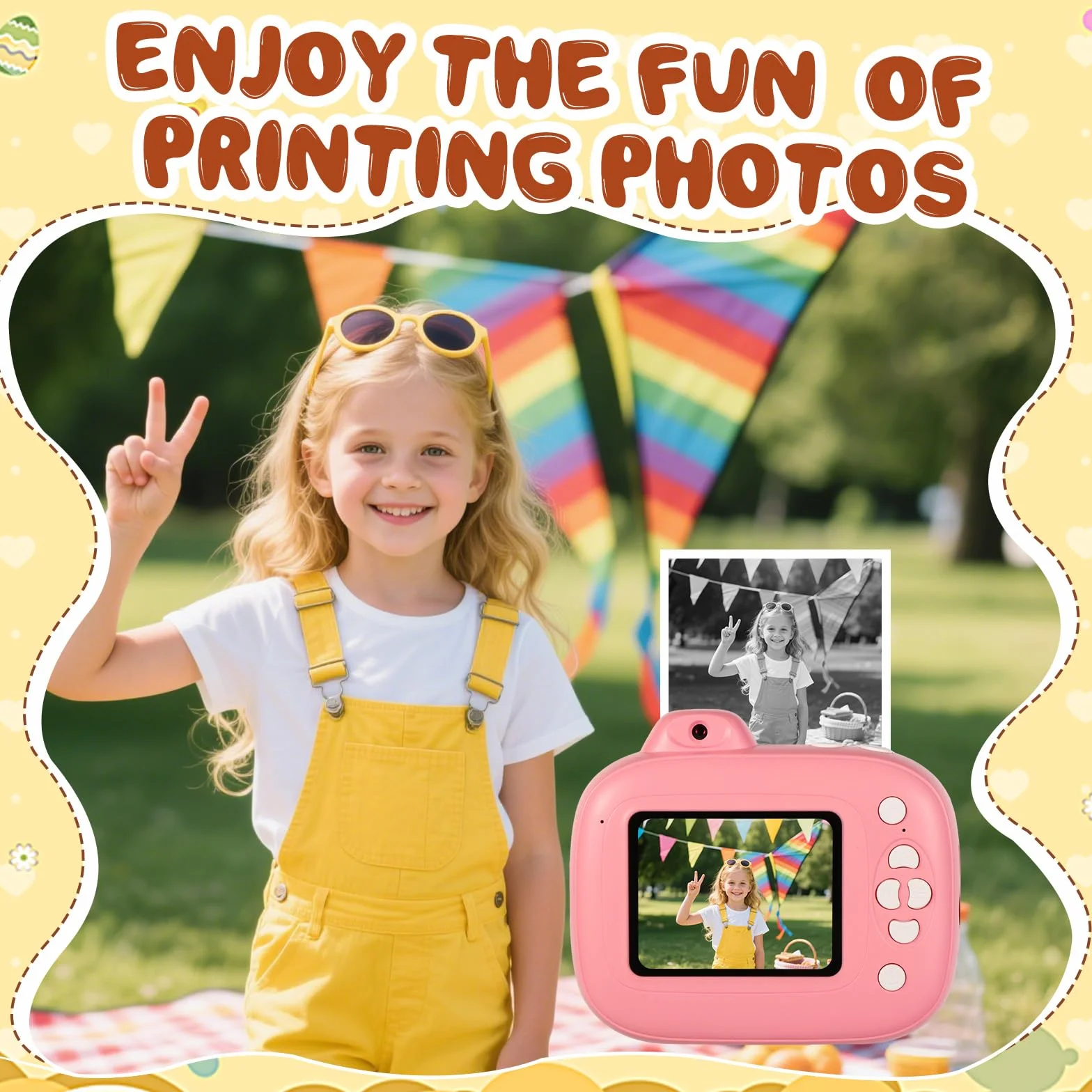 Diboniur 10 Rotoli Carta Termica per Macchina Fotografica Bambini Istantanea