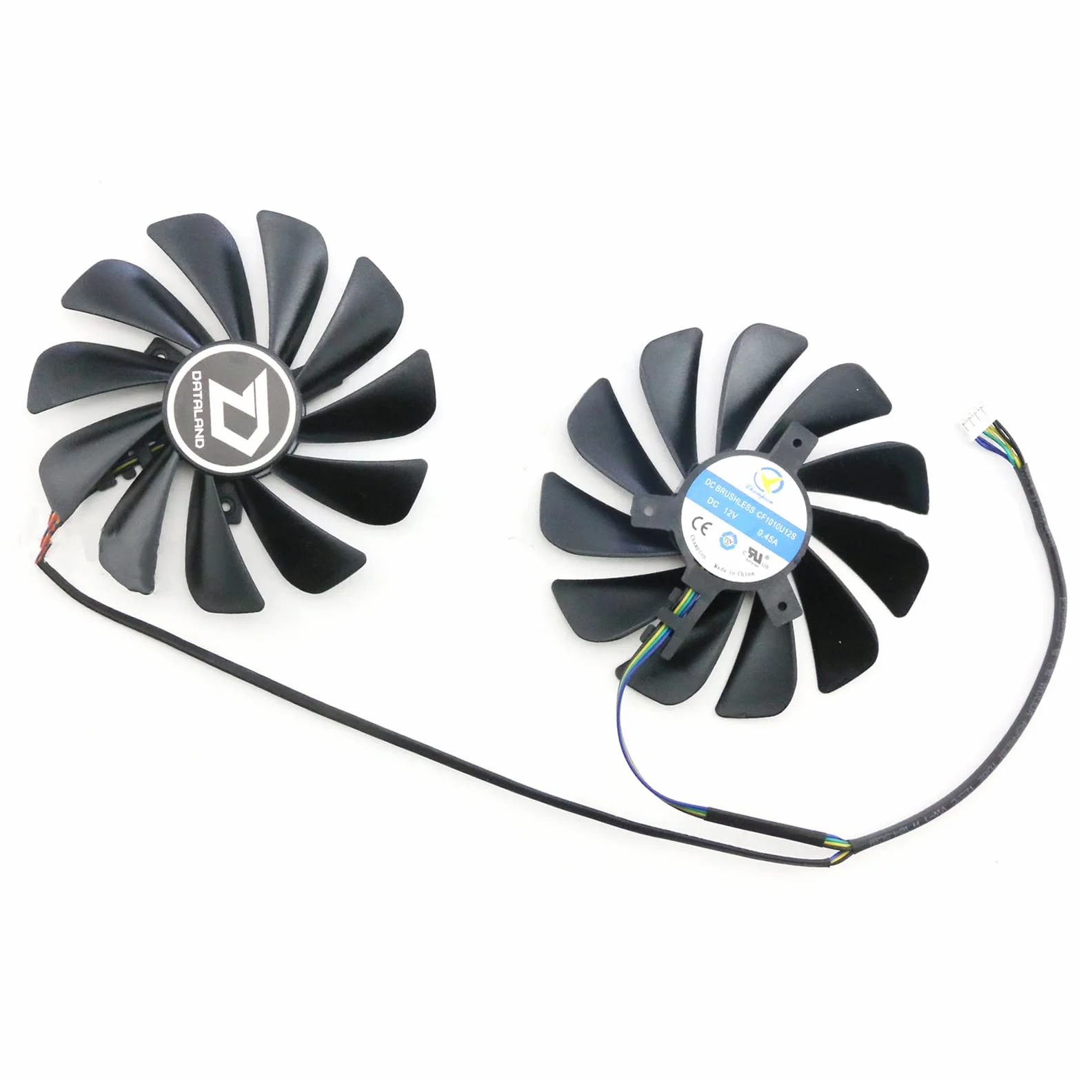Scheda grafica Ventola di Ricambio Ventola di Raffreddamento per POWERCOLOR RX 5700XT 5700 5600XT Red Dragon Parts
