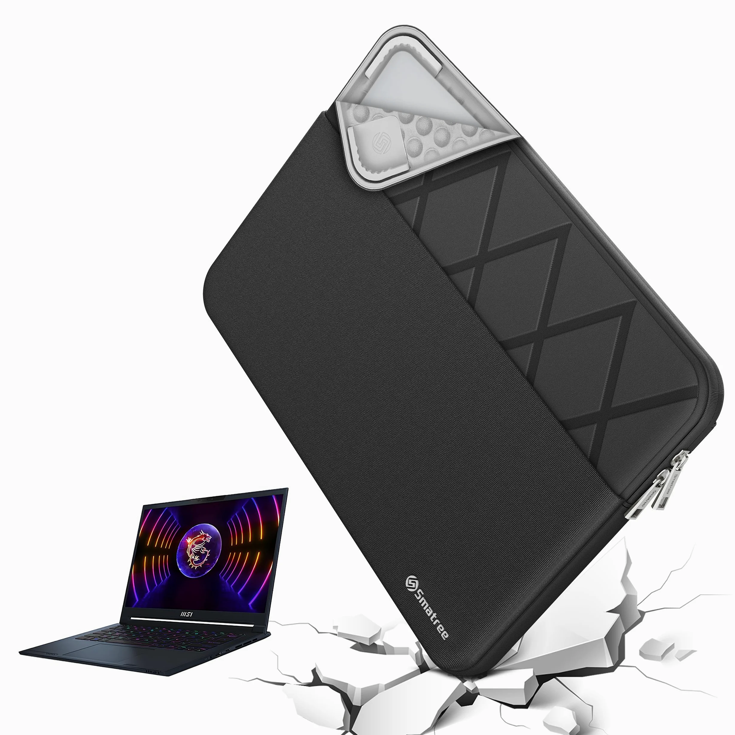 Smatree Custodia protettiva antiurto per laptop da 14