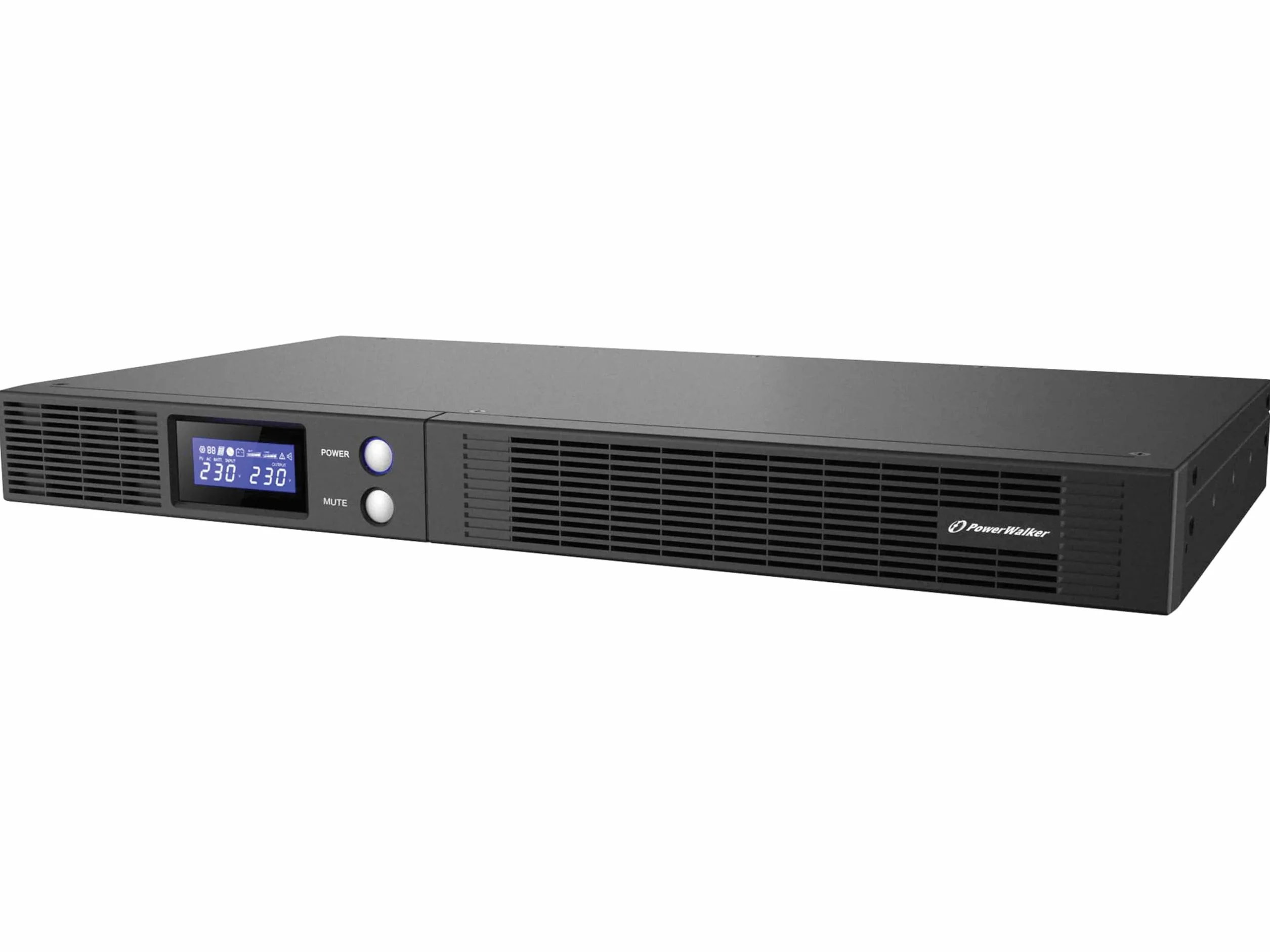 PowerWalker VI 500 R1U gruppo di continuità (UPS) 500 VA 4 presa(e) AC A linea interattiva