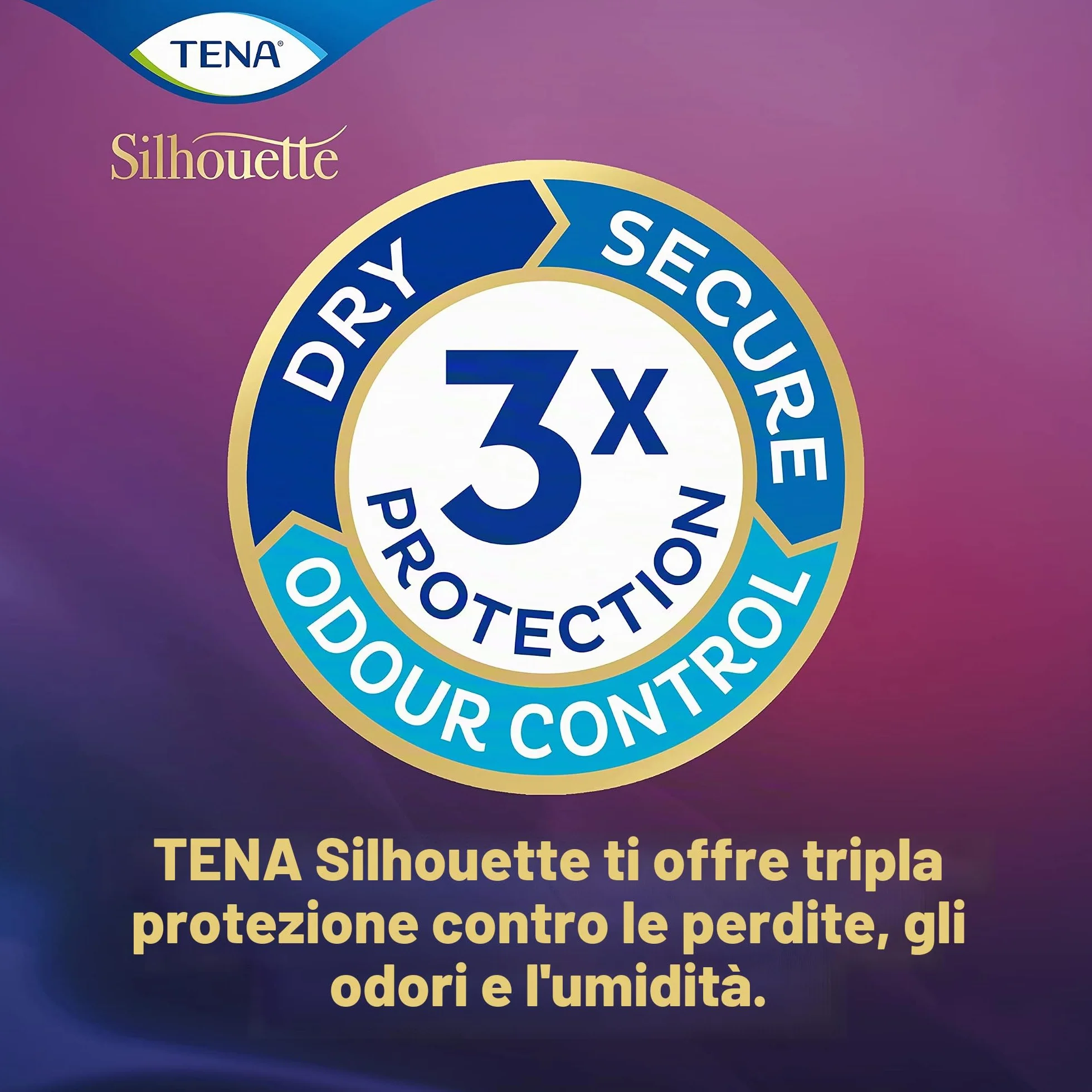 TENA SILHOUETTE NOIR MINI 18 sztuk