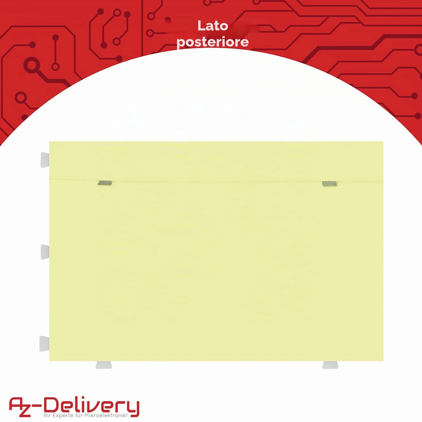 AZDelivery MB-102 Mini Breadboard da 400 Pin con 4 Barre di Alimentazione compatibile con Arduino incluso un E-Book!