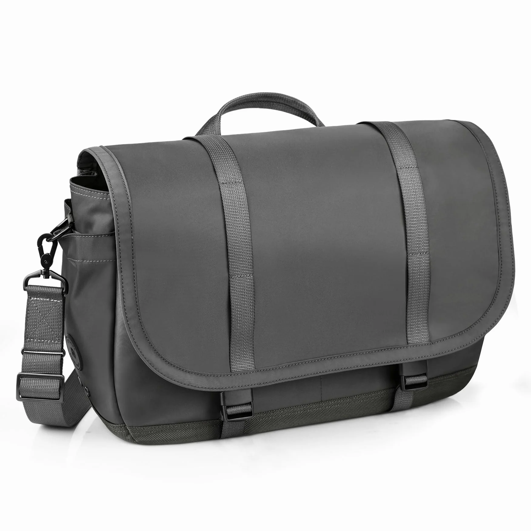 travel inspira Borsa a tracolla per uomo/donna, antifurto, leggera, da uomo, per computer portatile da 16 pollici, resistente all'acqua, borsa a tracolla per computer, lavoro, ufficio, università, con