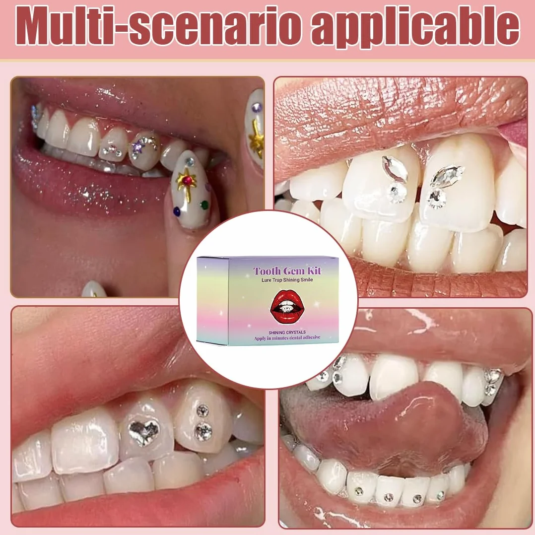 Brillantini Denti Kit Tooth Gems