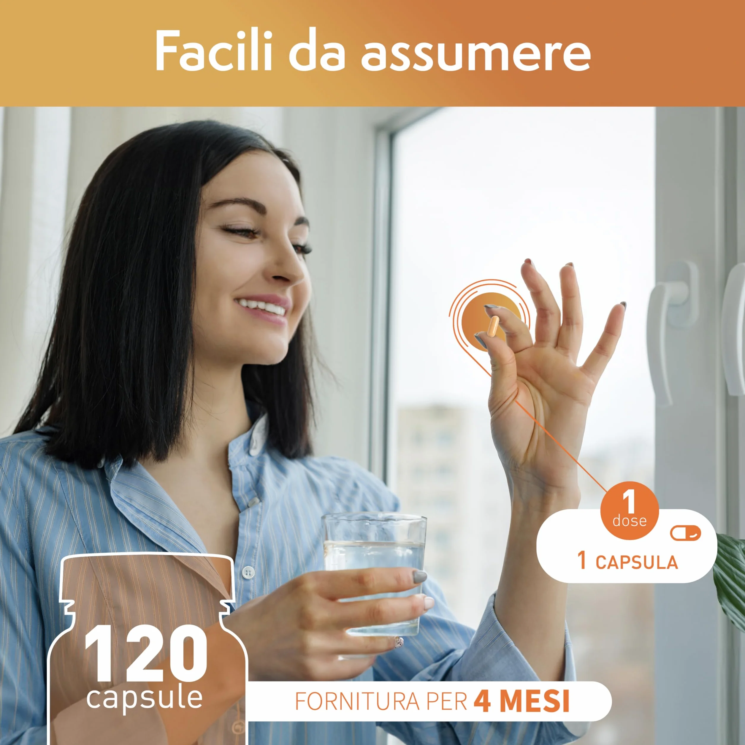 Coenzima Q10 200mg 120 Capsule, Elevata Biodisponibilità, Integratore VitaminPure
