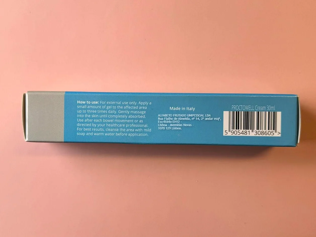 Proctowell 30 ml Crema per uso esterno