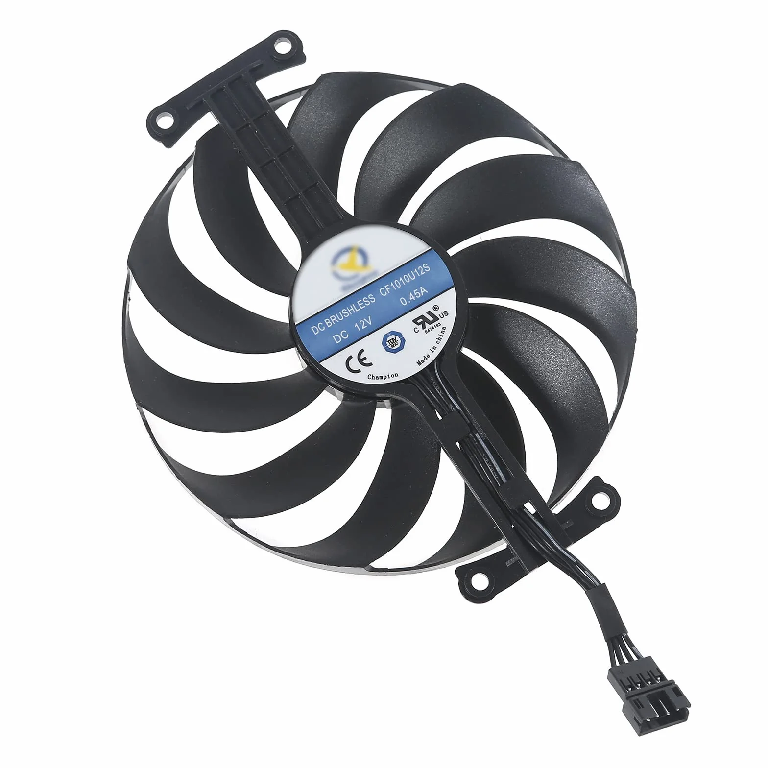 Ventole di Raffreddamento 7Pin 95MM per ASUS ROG Strix RTX 3060 3070 3080 Ti 3090 Scheda Grafica GPU Ventola di Raffreddamento CF1010U12S