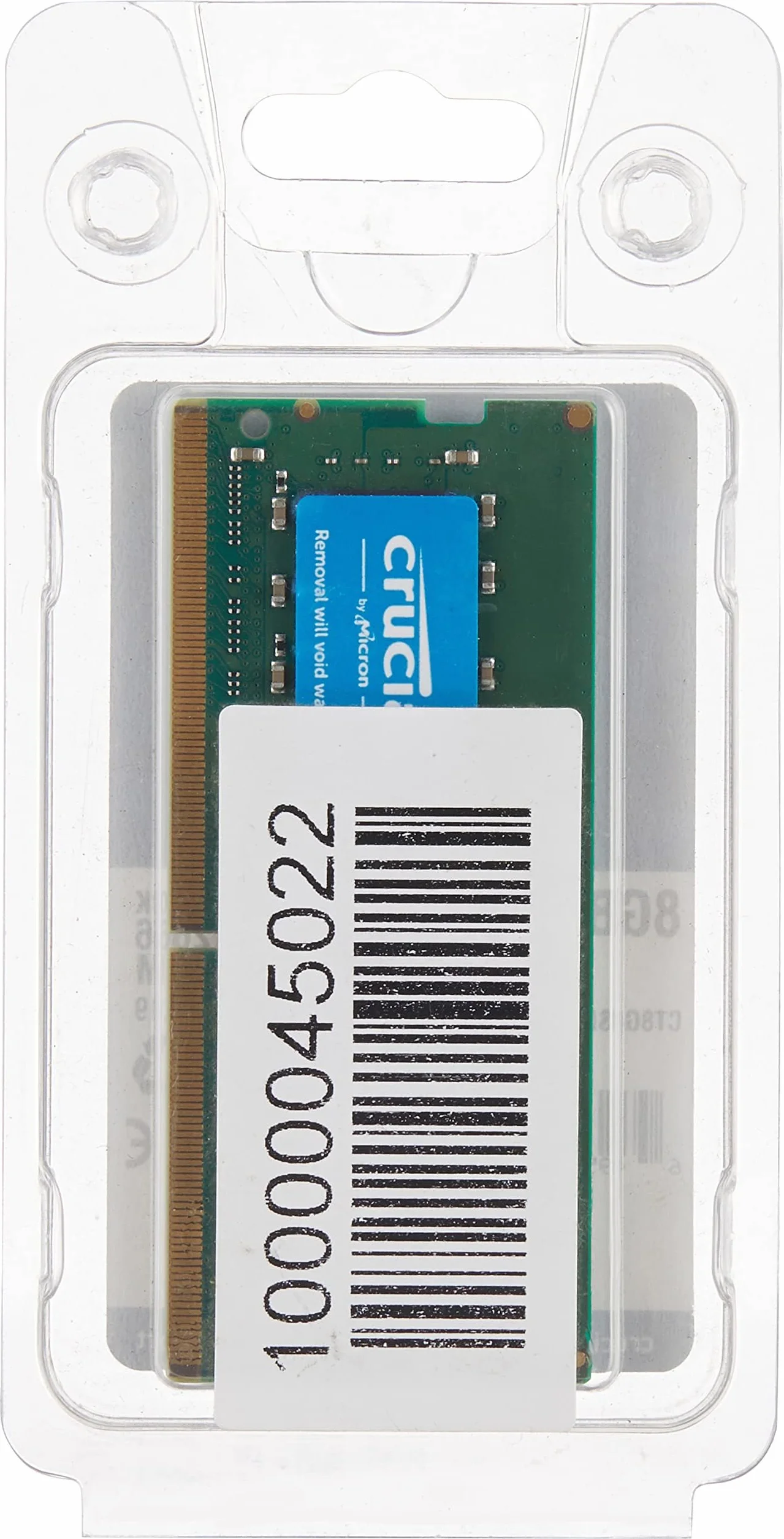 Crucial CT8G4SFRA266 Memoria per Portatile da 8GB, DDR4, 2666 MT/s, PC4-21300, SODIMM, 260-Pin