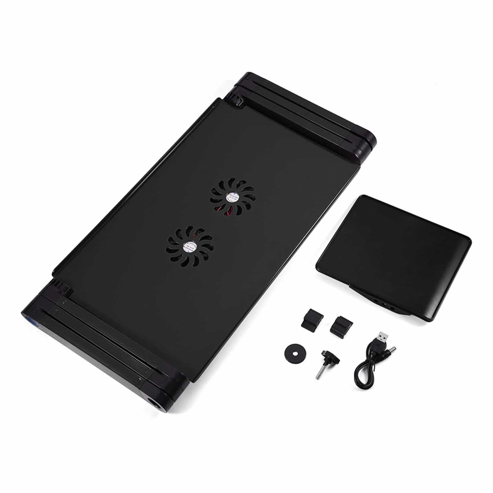 Supporto Regolabile per Laptop 360, Scrivania in Lega di (BLACK)